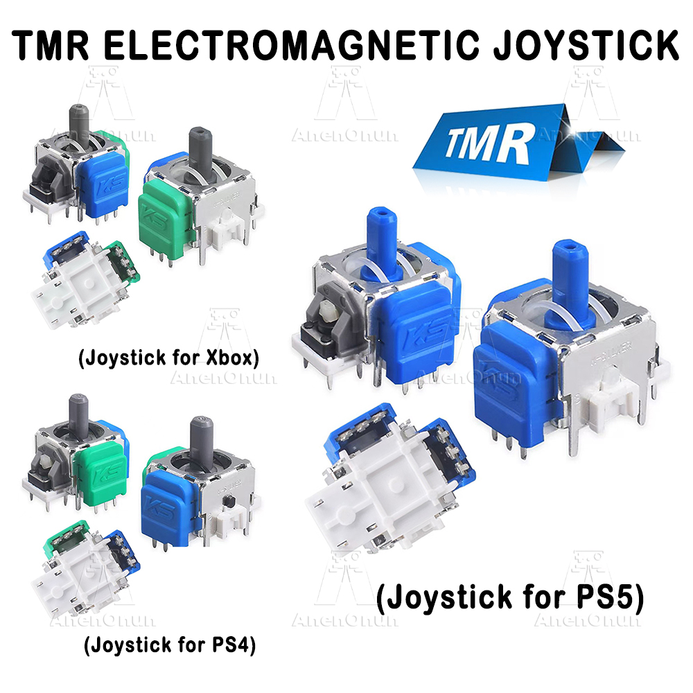 Gaming Console Tv - Joystick electromagnético TMR para controlador PS5/PS4/Xbox,