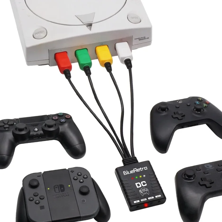 Gaming Console Buttons - Adaptador de mando inalámbrico RetroScaler BlueRetro