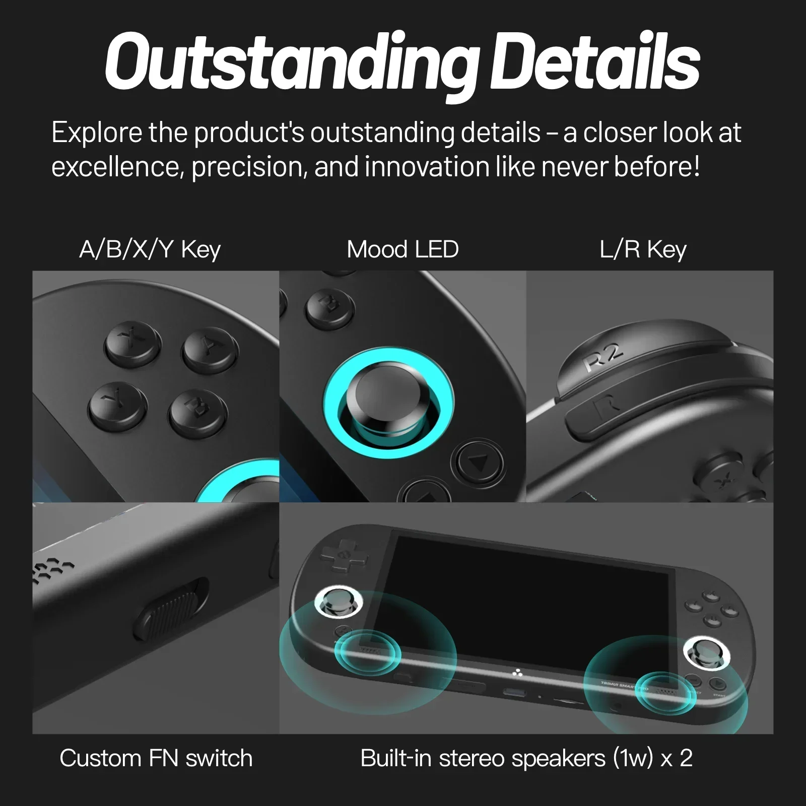 Consola de Juegos Portátil TRI - Gaming Console Under 5000 reseña y precio