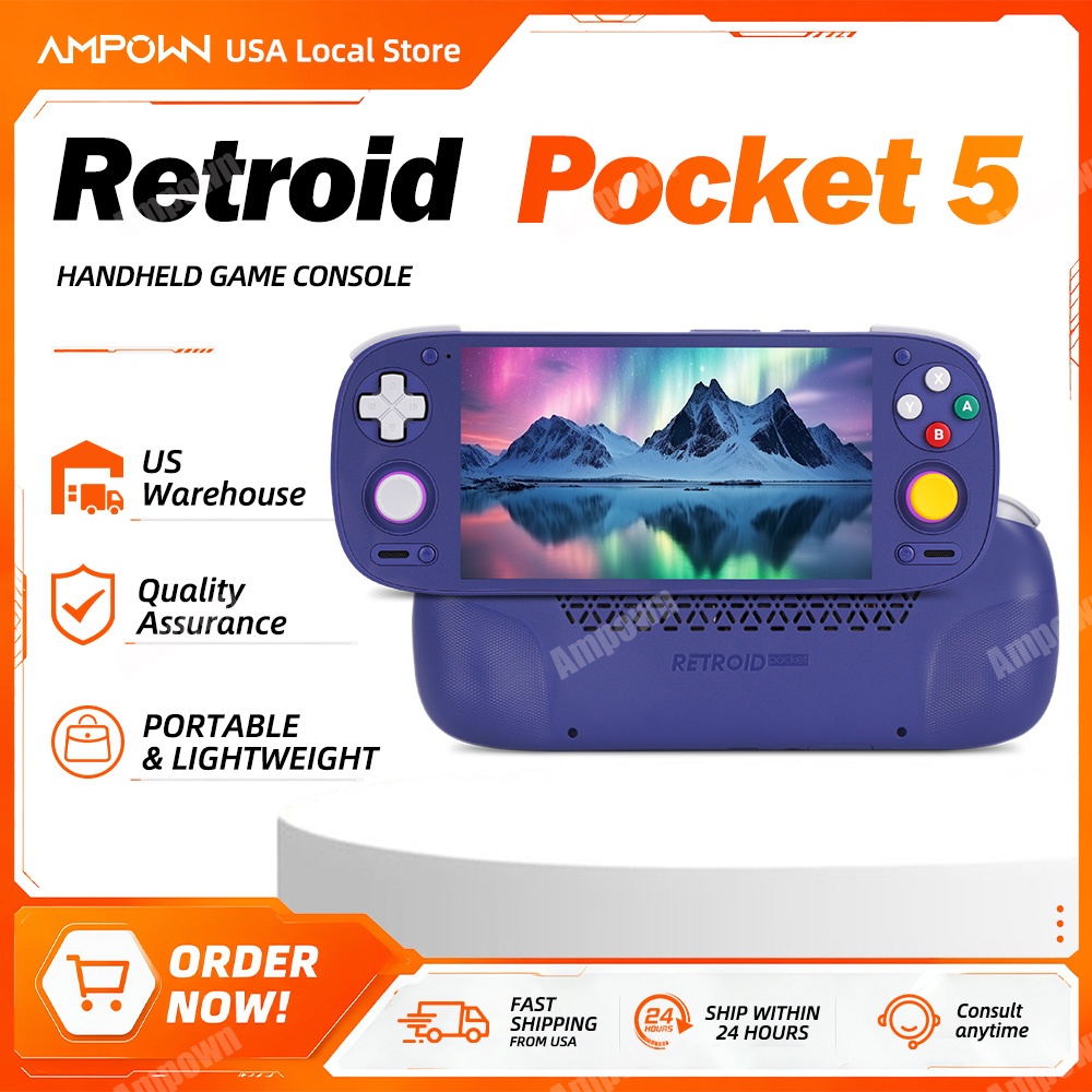 Retroid Pocket 5 RP5, consola  - Gaming Console Under 5000 reseña y precio