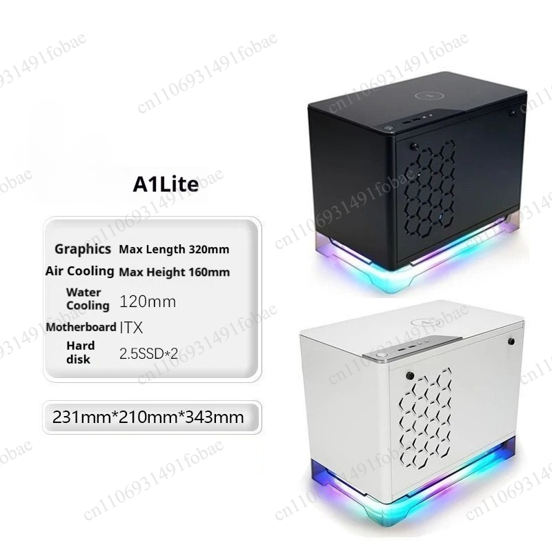 Caja Mini ITX A1 Lite, Compati - Gaming Console In reseña y precio